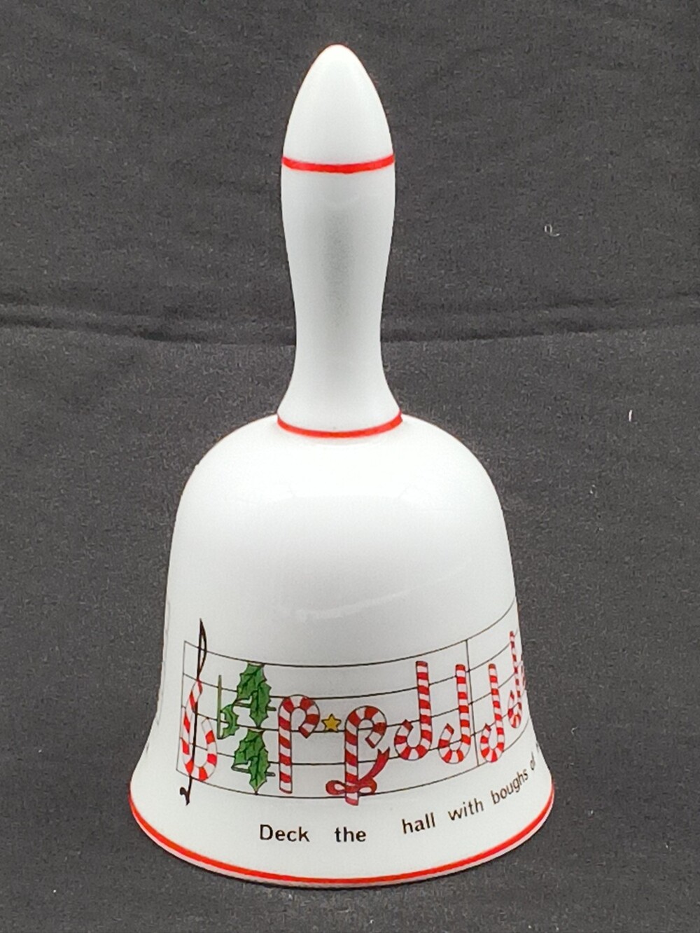 1983 Christmas Bell Deck the Hall, Candy Cane Sheet Music - Ron Gordon, Japan